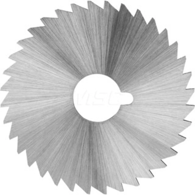 Made in USA 2-1/2 x 3/32, 7/8 Arbor, 28-Tooth High Speed Steel Slitting & Slotting Saw Uncoated, RH Cut, Straight Tee...